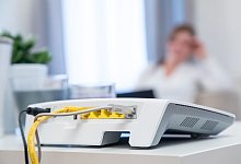 Router im Test - Foto: Christin Klose/dpa-tmn