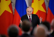 Vietnams Generalsekret&auml;r To Lam zu Besuch in Moskau - Pavel Bednyakov/AP/dpa