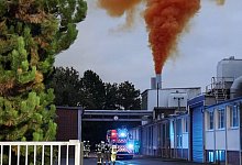 Warnung: Gaswolke über Aschaffenburg - Ralf Hettler/dpa