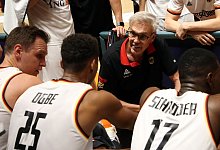 Das Team von Bundestrainer Gordon Herbert startet bei der Basketball-EM eher in einer Außenseiterrolle. - Matthias Stickel/dpa