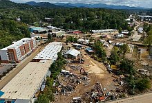 Nach Hurrikan Helene - North Carolina - Mike Stewart/AP/dpa