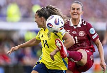 Euro 2025 - Dänemark - Schweden - Martial Trezzini/KEYSTONE/dpa