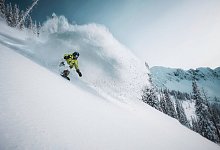 Skifahrer im Skigebiet Whitewater - Stephan Malette/Nelson Kootenay Lake Tourism/dpa-tmn