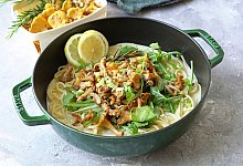 Linguine mit Pfifferlingen - Mareike Pucka/biskuitwerkstatt.de/dpa-tmn