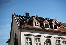 Brand Gerichtsstraße Lage - Blaulichtfotografen