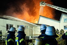 Gro&szlig;brand in Kalletal - Archivfoto: Freitag-TV