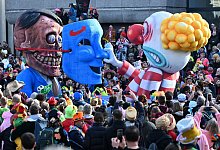 Rosenmontag - D&uuml;sseldorf - Federico Gambarini/dpa