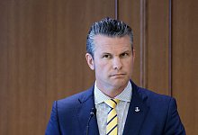 US-Verteidigungsminister Hegseth - Kiyoshi Ota/Bloomberg Pool via AP/dpa