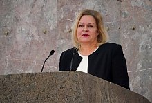 Nancy Faeser - Hasan Bratic/dpa