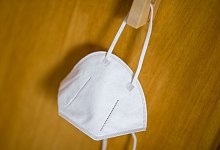 FFP2-Maske - Daniel Karmann/dpa