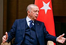 Recep Tayyip Erdogan - Foto: Vladimir Smirnov/Pool Sputnik Kremlin/AP/dpa
