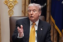 Ungarns Regierungschef Orban im Weißen Haus - Evan Vucci/AP/dpa