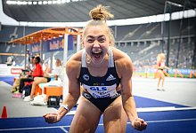 Die Frauen-Staffel um Gina L&uuml;ckenkemper k&ouml;nnte bei der WM vorne mitrennen. - Soeren Stache/dpa