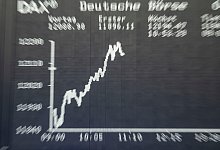 B&ouml;rse in Frankfurt am Main - Foto: Frank Rumpenhorst/dpa