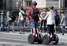 Segway - Foto: Jens Kalaene/dpa