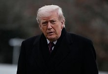 US-Pr&auml;sident Trump - Mark Schiefelbein/AP/dpa