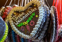 Leipziger Weihnachtsmarkt öffnet - Hendrik Schmidt/dpa