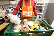 Th&uuml;ringer Tafel - Bodo Schackow/dpa