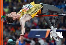 Holte im Hochsprung Silber: Tobias Potye. - Sven Hoppe/dpa