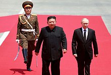 Russlands Pr&auml;sident Putin in Nordkorea - Vladimir Smirnov/Pool Sputnik Kremlin/AP/dpa