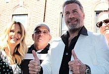 John Travoltas Anzug - Christina Horsten/dpa