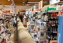 REWE-Markt Entruper Weg - Archivfoto: Feuerwehr Lemgo