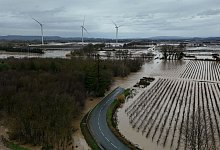 Wetter in Frankreich - Coursan - Lionel Bonaventure/AFP/dpa