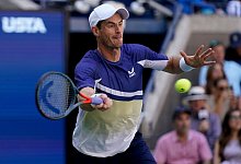 Aus in der dritten Runde: Andy Murray in Aktion. - Seth Wenig/AP/dpa