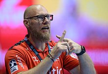 Trainer Ales Pajovic von der SG Flensburg-Handewitt - Hendrik Schmidt/dpa