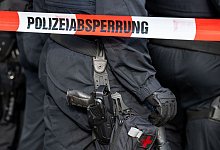 Polizeirazzia - Hannes P. Albert/dpa