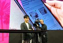 Jerry Yue auf der MWC - Wolf von Dewitz/dpa
