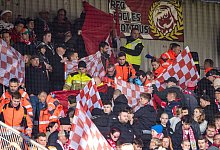 Energie Cottbus - Borussia Dortmund II - medizinischer Notfall - Frank Hammerschmidt/dpa