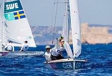 Paris 2024 - Segeln - Carolyn Kaster/AP/dpa