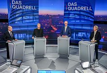 TV-Runde im Bundestagswahlkampf - Kay Nietfeld/dpa-Pool/dpa