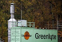 Inbetriebnahme Versuchsanlage zur Methan Herstellung - Christoph Reichwein/dpa