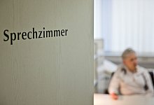 Sprechzimmer - Daniel Karmann/dpa