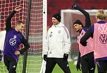 Vor dem Spiel Ungarn - Deutschland - Christian Charisius/dpa