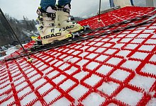 Matten statt Schnee - Peter Kneffel/dpa