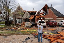 Unwetter in den USA - Mike Simons/Tulsa World/AP/dpa