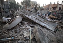 Nahostkonflikt - Fl&uuml;chtlingslager Al-Bureidsch - Marwan Dawood/XinHua/dpa