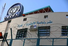 UNRWA-Zentrale in Gaza - Ashraf Amra/APA Images via ZUMA Press Wire/dpa