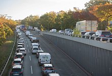 Straßenblockade - Paul Zinken/dpa