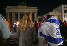 Jahrestag 7. Oktober 2023 &ndash; Berlin - Sebastian Christoph Gollnow/dpa