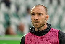 Christian Eriksen vom VfL Wolfsburg - Swen Pförtner/dpa