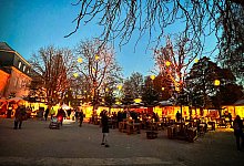 Weihnachtsmarkt im Schlosspark - Archivfoto: Raphael Bartling