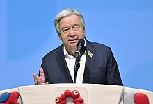 UN-Generalsekretär Antonio Guterres - --/kyodo/dpa