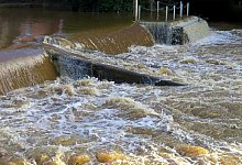 Wehr am Fluss Cleddau in Südwestwales - -/Crown Prosecution Service via PA Media/dpa