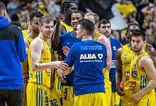 Titelverteidiger Alba Berlin steht erneut im BBL-Finale. - Andreas Gora/dpa
