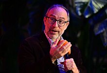 Wikipedia-Gründer Wales stellt sein Buch «Trust» vor - Sebastian Christoph Gollnow/dpa