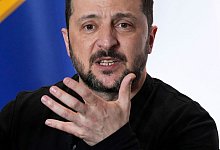 Wolodymyr Selenskyj - Aurelien Morissard/AP/dpa